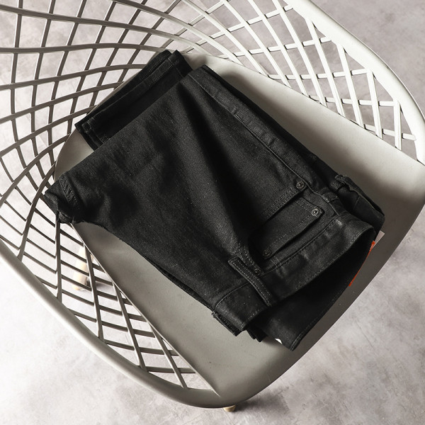 Mustad vabaaja meeste pikad teksad