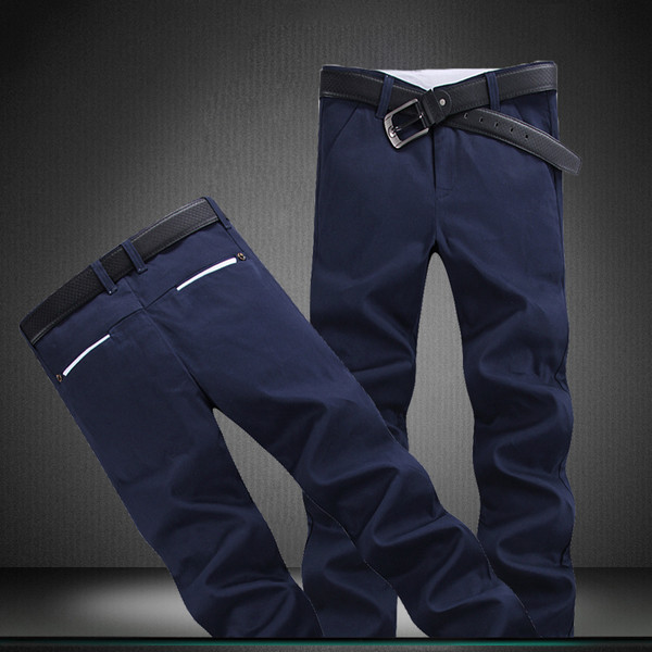 Modernas vīriešu garās bikses