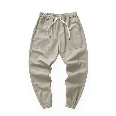 Meeste vabaaja püksid paeltega - kaks mudelit