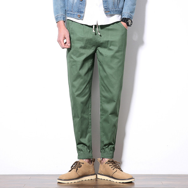 Meeste vabaaja püksid paeltega - kaks mudelit