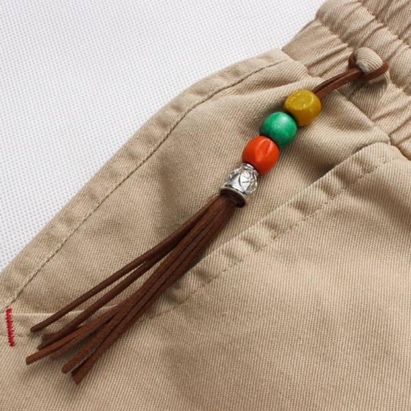 Meeste vabaaja püksid paeltega - kaks mudelit