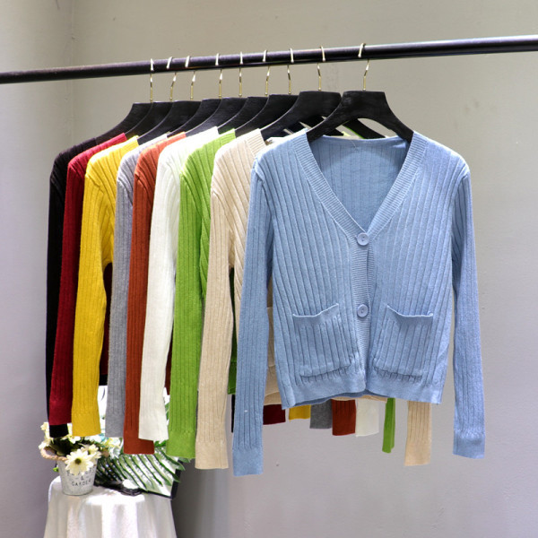 Jauna modeļa sieviešu jaka ar kabatām un špica kakla izgriezumu