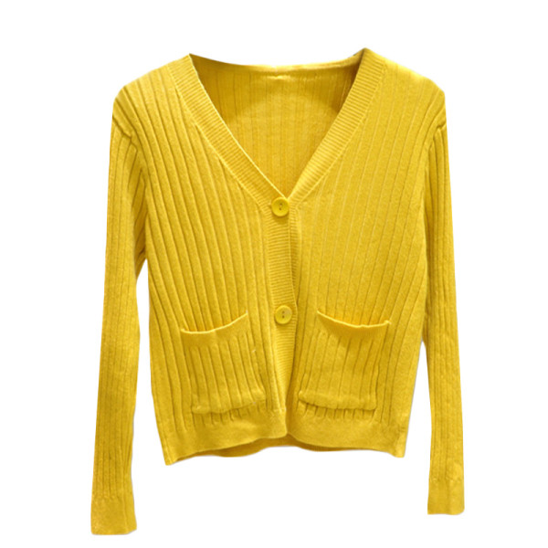 Jauna modeļa sieviešu jaka ar kabatām un špica kakla izgriezumu