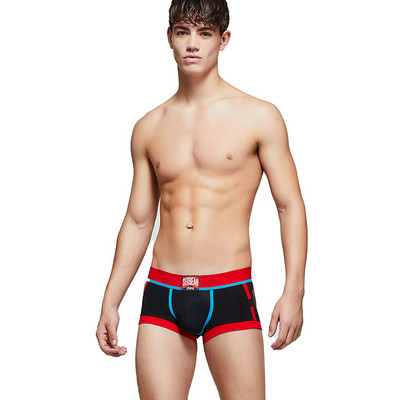 Lenjerie pentru bărbați cu talie elastică și inscripție