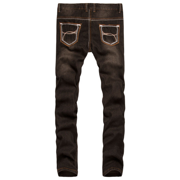 Μακριά ανδρικά τζιν - Λεπτό μοντέλο