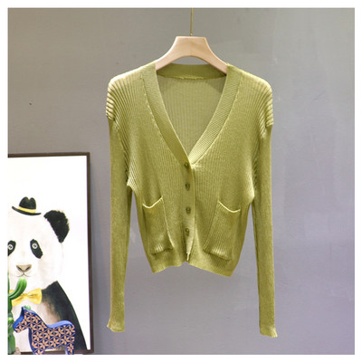 Naiste kahe tasku ja spitsikaelusega vest