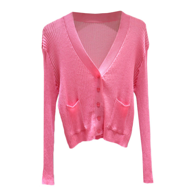 Naiste kahe tasku ja spitsikaelusega vest