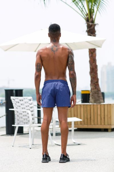 Vīriešu ātri žūstoši šorti ar saitēm un elastīgu jostasvietu