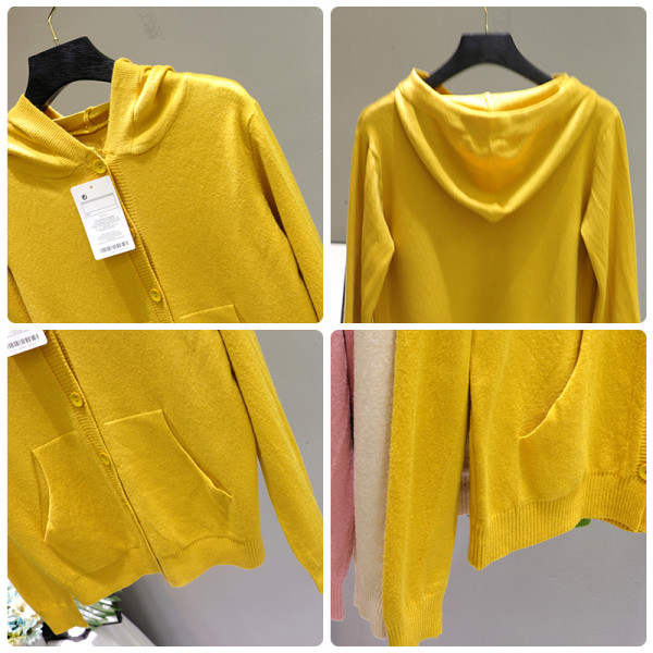 Naiste vabaaja vest kapuutsi ja taskutega