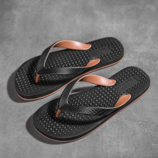 ΝΕΟ μοντέλο ανδρικά casual παντόφλες με επίπεδη σόλα