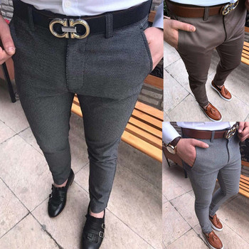 Модерни мъжки панталони с  джобове  