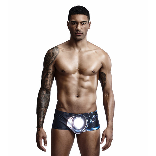 Μοντέρνο ανδρικό μαγιό με ελαστική μέση