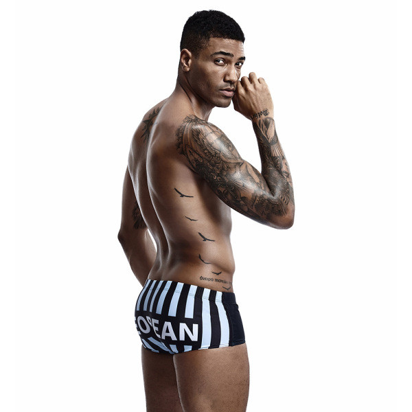 Μοντέρνο ανδρικό μαγιό με ελαστική μέση