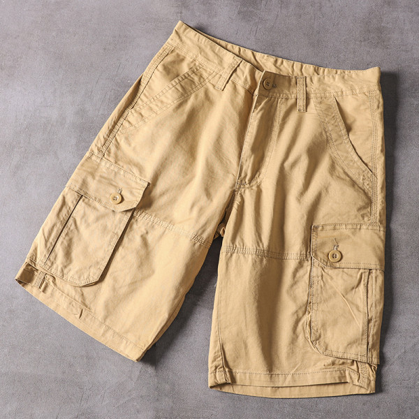 Taskutega vabaaja meeste 3/4 püksid