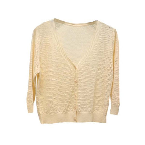 Uue mudeli sügava kaelusega naiste kardigan