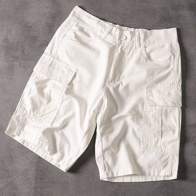 Pantaloni scurți pentru bărbați cu 3/4 lungime și buzunare