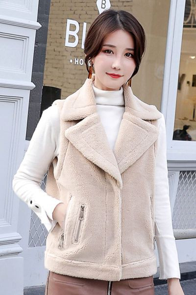 Vestă de puf de primăvară-toamnă cu fermoare