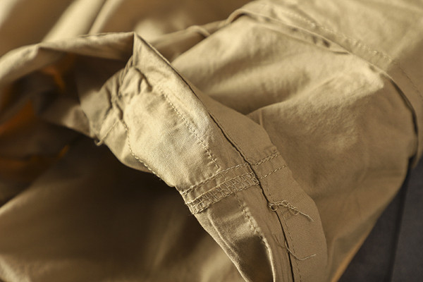 Alkalmi férfi 3/4-es nadrág gumival