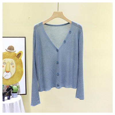 Γυναικεία ζακέτα με κουμπιά και μανίκια λωτού