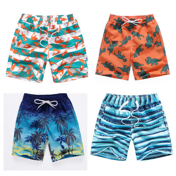 Greitai džiūstantys paplūdimio vaikiški šortai berniukams