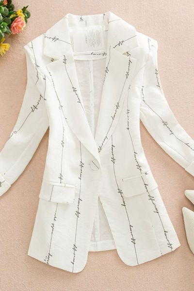 Uus mudel mustriga kevadpikk jope