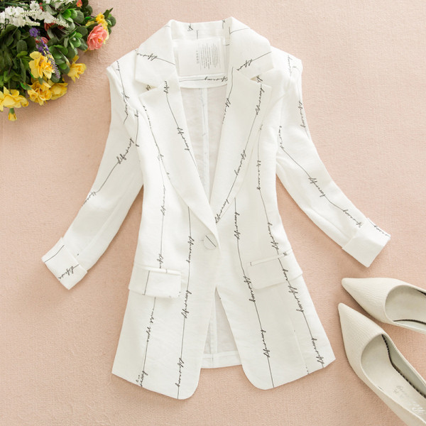 Uus mudel mustriga kevadpikk jope