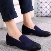 Formális férfi cipő lapos talppal, több színben