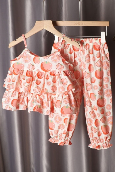 Két részből álló gyerek szett lányoknak felső + nadrág