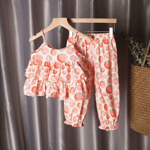 Két részből álló gyerek szett lányoknak felső + nadrág