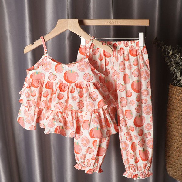 Két részből álló gyerek szett lányoknak felső + nadrág