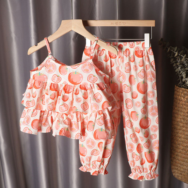 Két részből álló gyerek szett lányoknak felső + nadrág