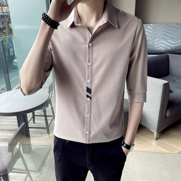 Suvise särgi sirge 3/4 varrukatega mudel