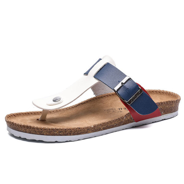 Modern férfi papucs csattal