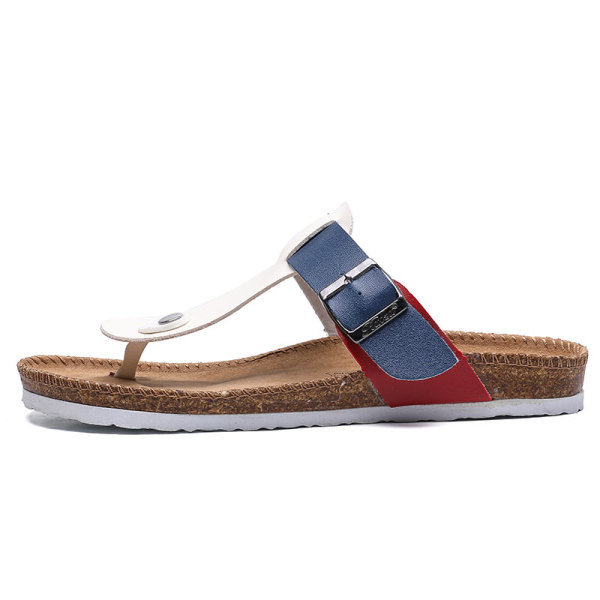 Modern férfi papucs csattal