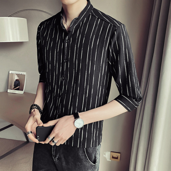 Nyári ing 3/4 ujjú egyenes modellel