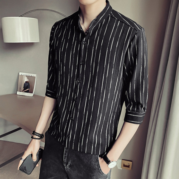 Nyári ing 3/4 ujjú egyenes modellel