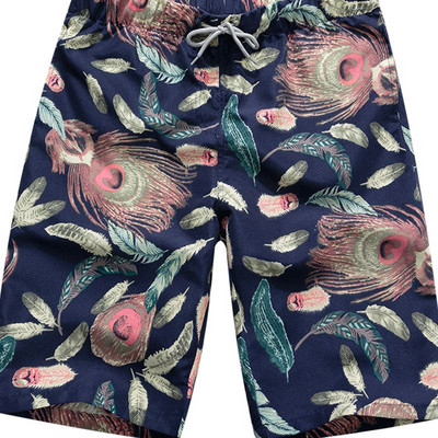Pantaloni scurți casual pentru bărbați, potriviti pentru plajă