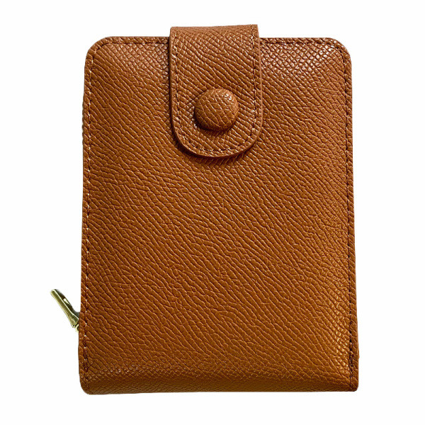 Női pénztárca sima modell cipzárral