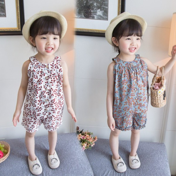 Νέο μοντέλο παιδικό σετ για κορίτσια  φανελάκι + παντελόνι