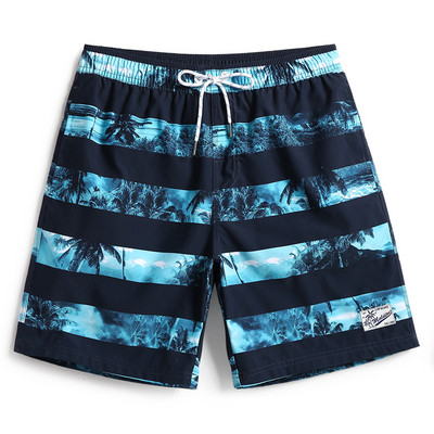 Kiirelt kuivavast kangast tüüpi lühikestest pükstest meeste ujumistrikoo