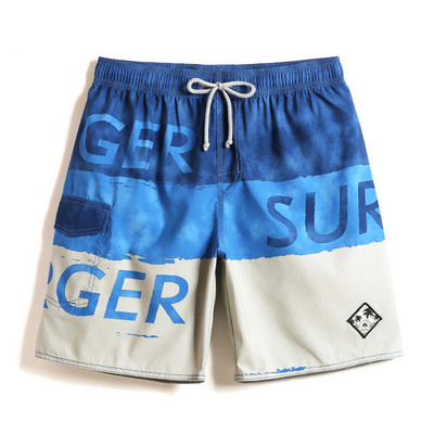 Kiirelt kuivavast kangast tüüpi lühikestest pükstest meeste ujumistrikoo