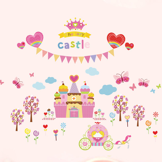 Αυτοκόλλητο  τοίχου για παιδικό δωμάτιο