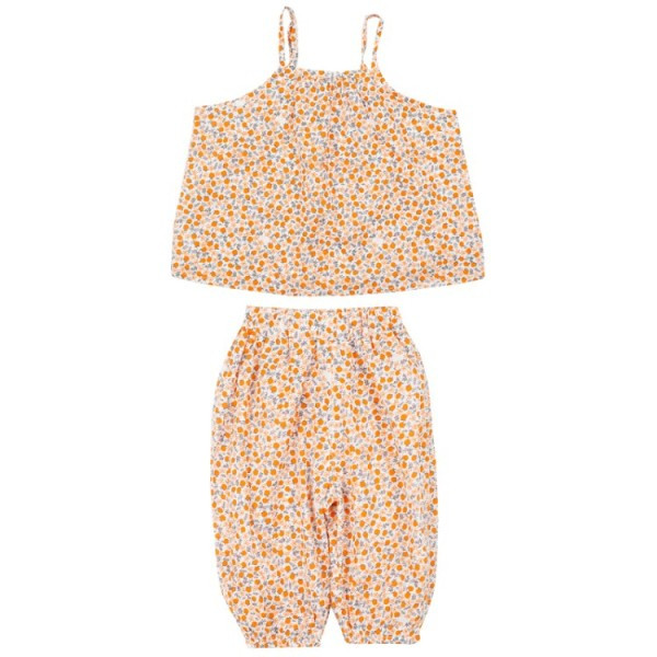 Καθημερινά παιδικά σετ για κορίτσια φανελάκι + παντελόνι