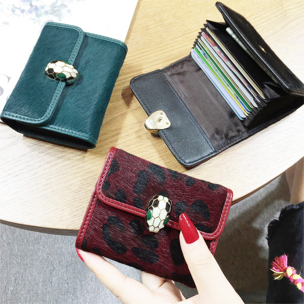 Új modell női pénztárca fém rögzítéssel