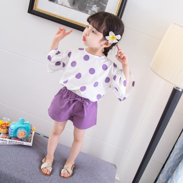 Νέο μοντέλο παιδικό σετ για κορίτσια μπλούζα + παντελόνι