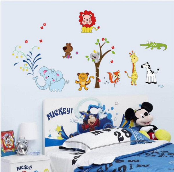 Gyermek öntapadós matrica állatokkal