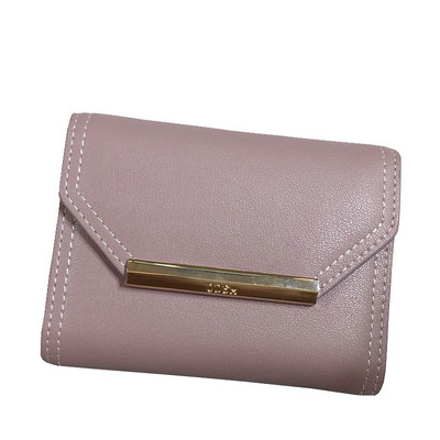 Γυναικείο μοντέρνο πορτοφόλι με μεταλλική διακόσμηση