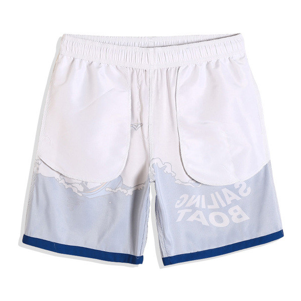 Férfi fürdőruha gyorsan száradó szövet típusú rövidnadrágból, színes mintával