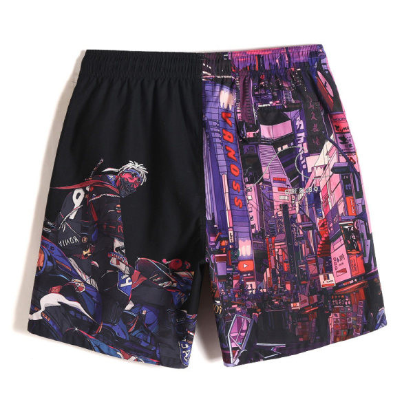 Model nou de pantaloni scurți de plajă din material cu uscare rapidă