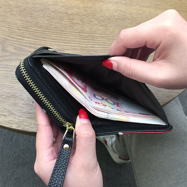 Naiste igapäevane lukuga rahakott